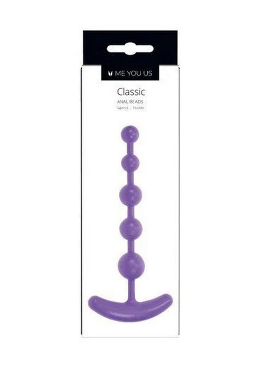 ME YOU US Classic Anal Beads - Purple