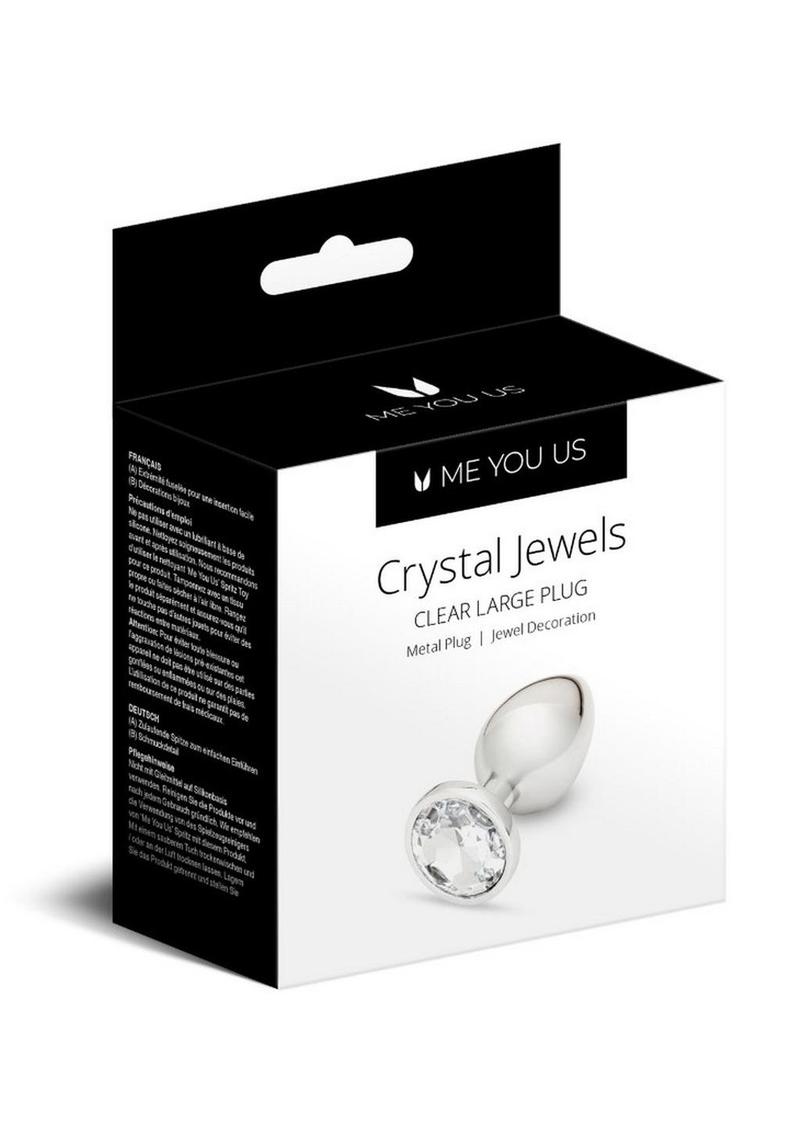 Load image into Gallery viewer, ME YOU US Crystal Jewels - Clear - Large
