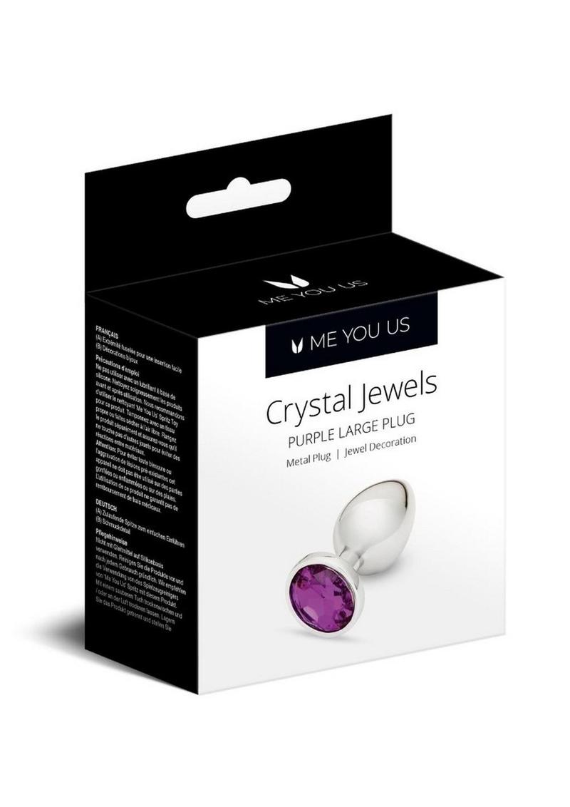 Load image into Gallery viewer, ME YOU US Crystal Jewels - Purple - Large
