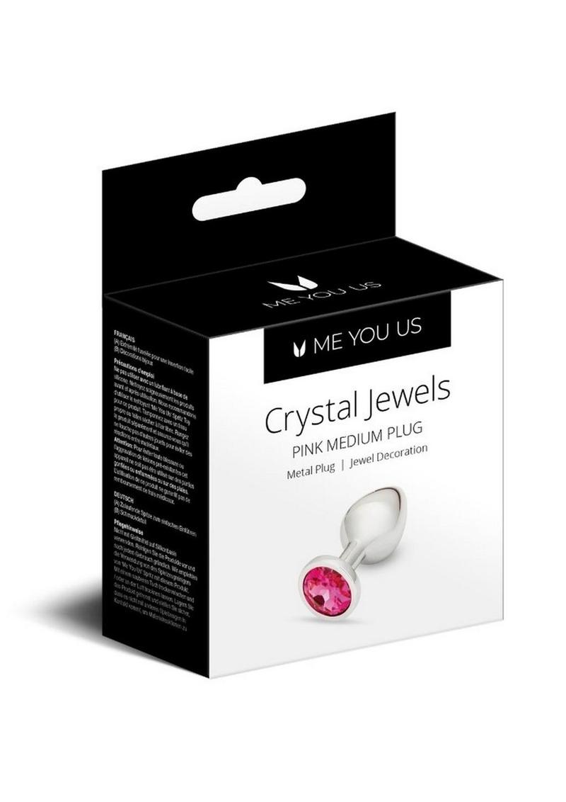 Load image into Gallery viewer, ME YOU US Crystal Jewels - Pink - Medium
