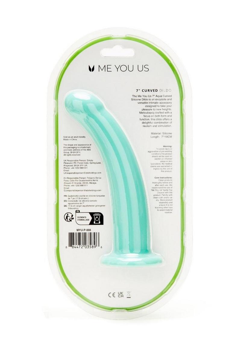 Load image into Gallery viewer, ME YOU US Curved Silicone Dildo
