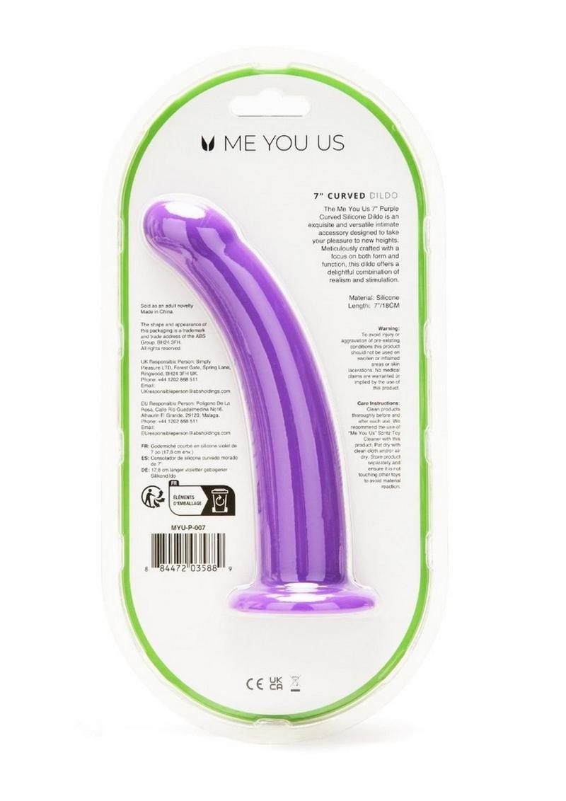 Load image into Gallery viewer, ME YOU US Curved Silicone Dildo
