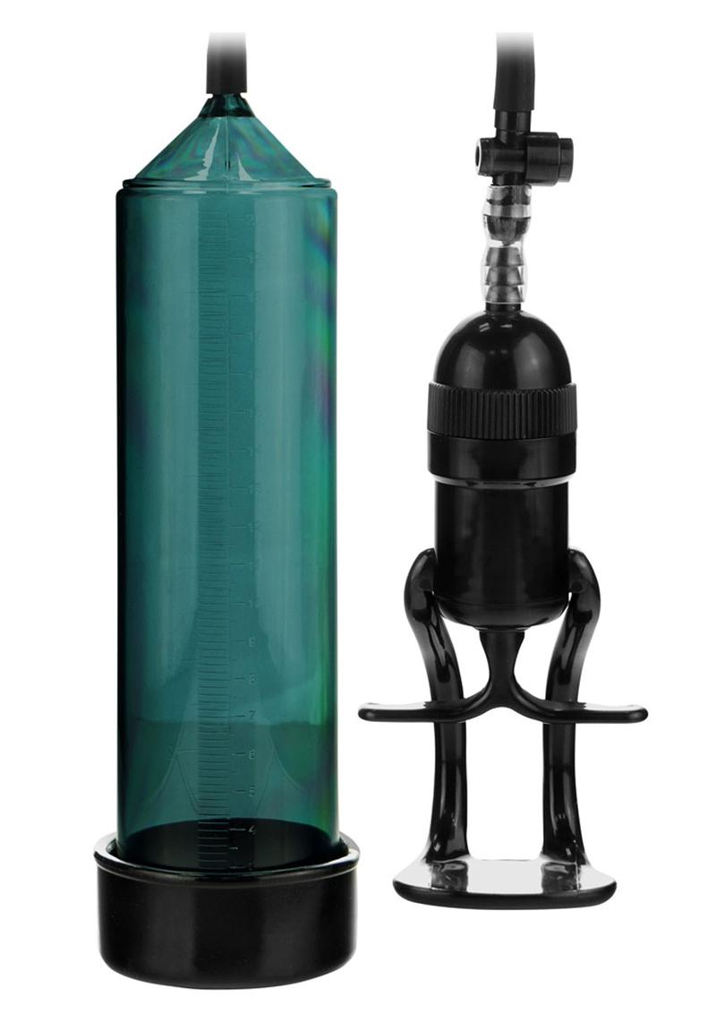 Load image into Gallery viewer, ME YOU US Linx Grip Pump Penis Pump - Black/Green
