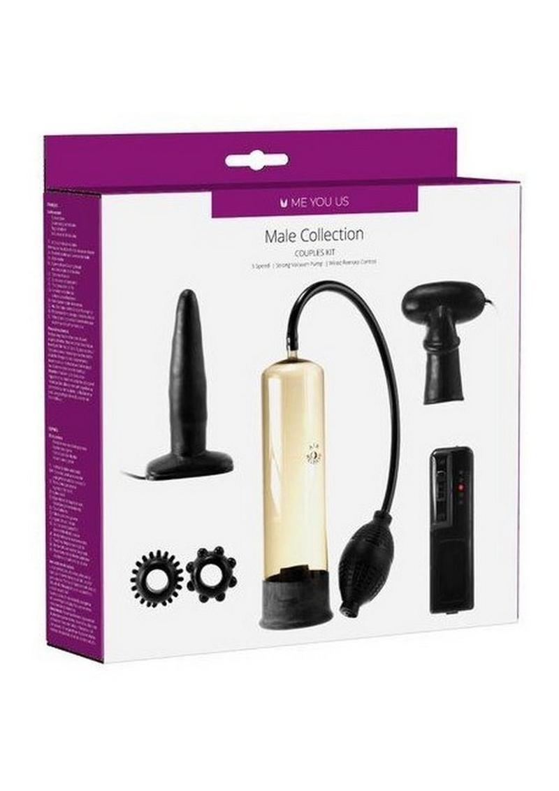 Load image into Gallery viewer, ME YOU US Male Collection Couples Kit - Black
