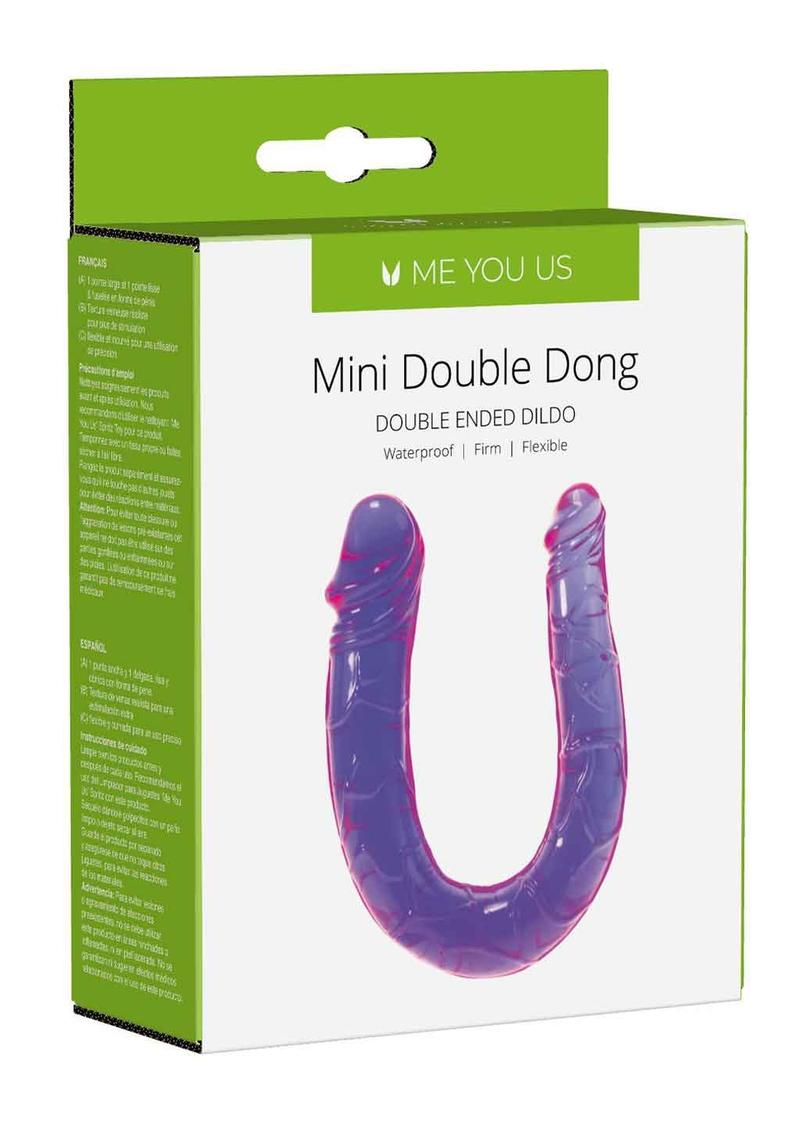 Load image into Gallery viewer, ME YOU US Mini Double Dong Double Ended Dildo - Purple
