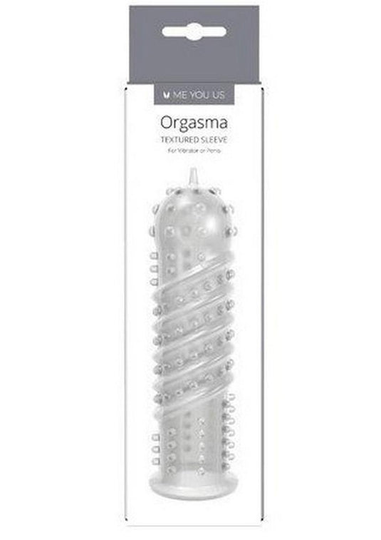 ME YOU US Orgasma Textured Penis Or Vibrator Sleeve