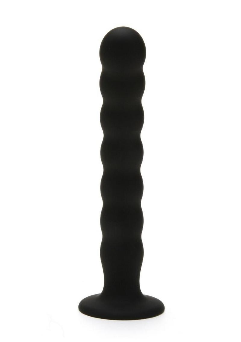 Load image into Gallery viewer, ME YOU US Ripple G-Spot Peg - Black - 8in
