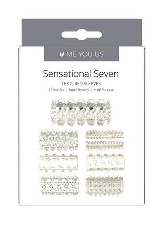 ME YOU US Sensational Seven Textured Sleeves Kit