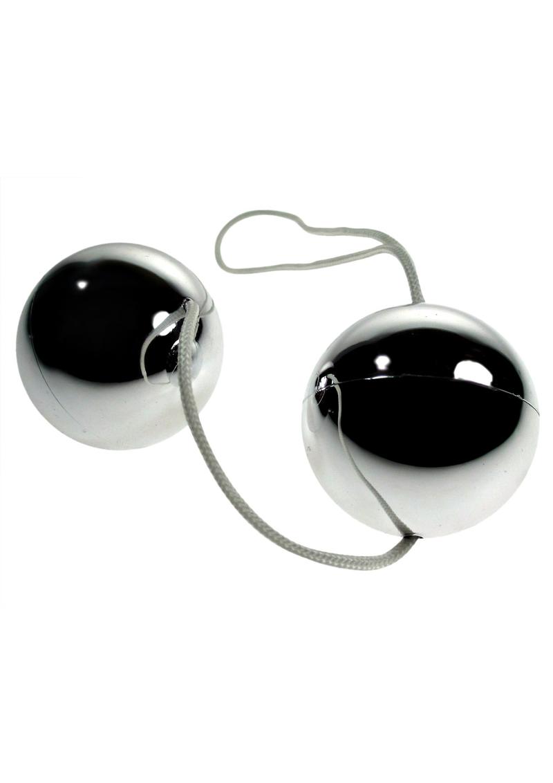 Load image into Gallery viewer, ME YOU US Silver Touch Kegel Love Balls - Silver
