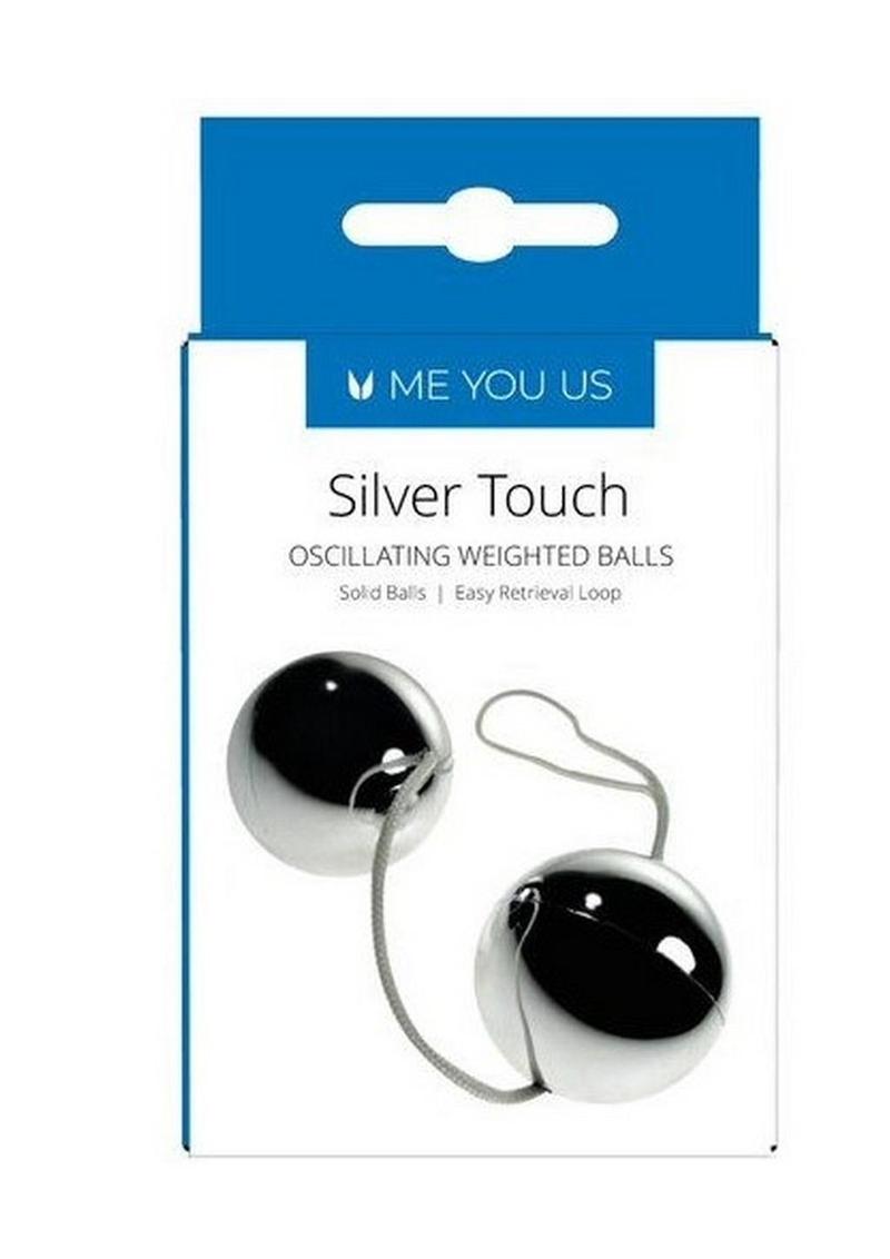 Load image into Gallery viewer, ME YOU US Silver Touch Kegel Love Balls
