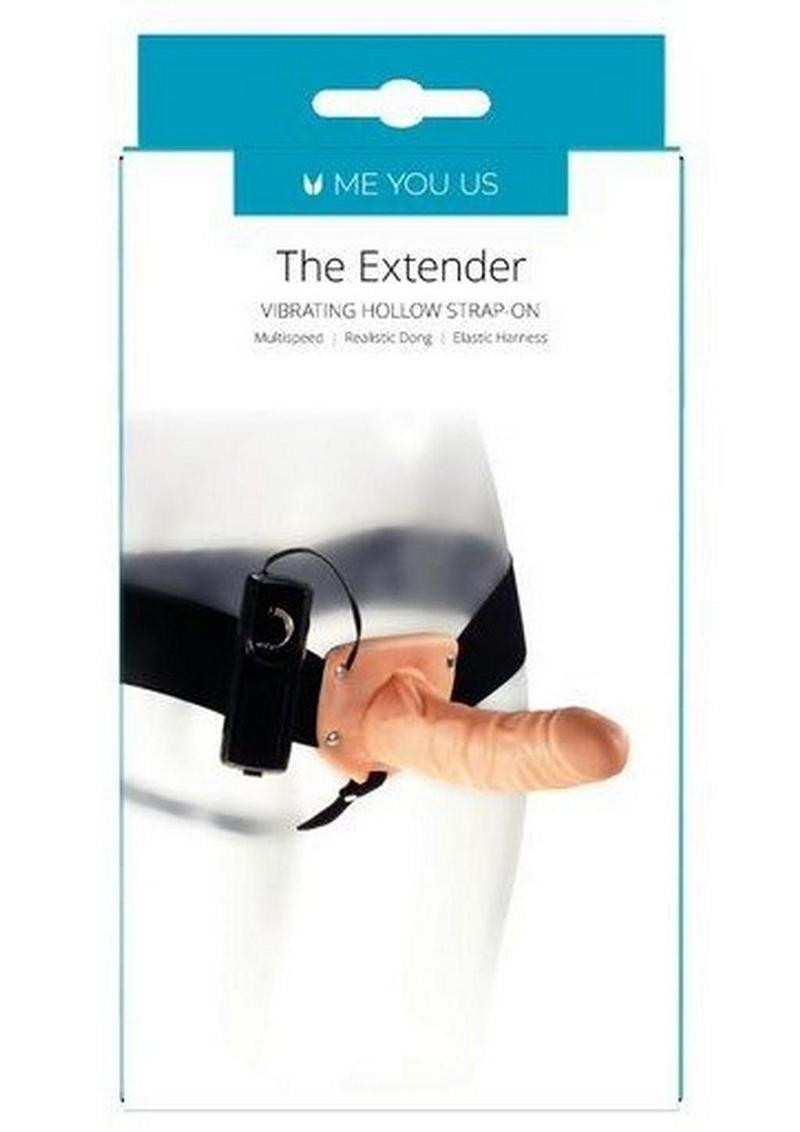 Load image into Gallery viewer, ME YOU US The Extender Hollow Vibrating Strap-On
