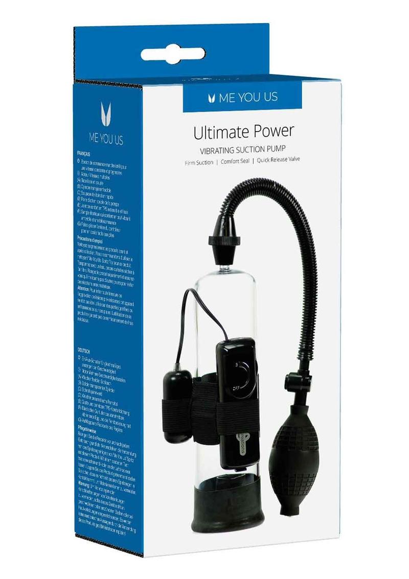 Load image into Gallery viewer, ME YOU US Ultimate Power Penis Pump - Black
