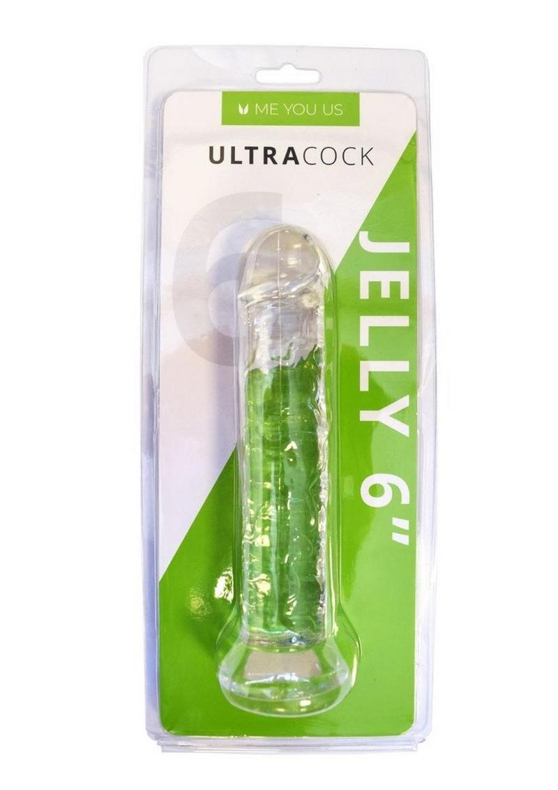 Load image into Gallery viewer, ME YOU US Ultracock Jelly Dong - Clear - 6in
