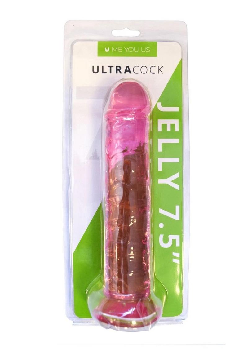 Load image into Gallery viewer, ME YOU US Ultracock Jelly Dong - Pink - 7.5in
