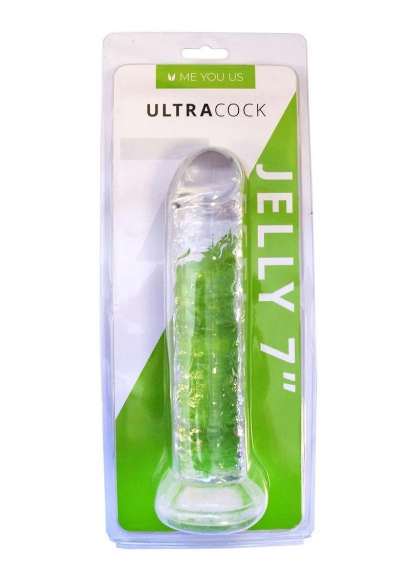 Load image into Gallery viewer, ME YOU US Ultracock Jelly Dong - Clear - 7in
