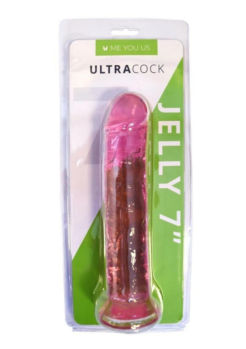 Load image into Gallery viewer, ME YOU US Ultracock Jelly Dong - Pink - 7in
