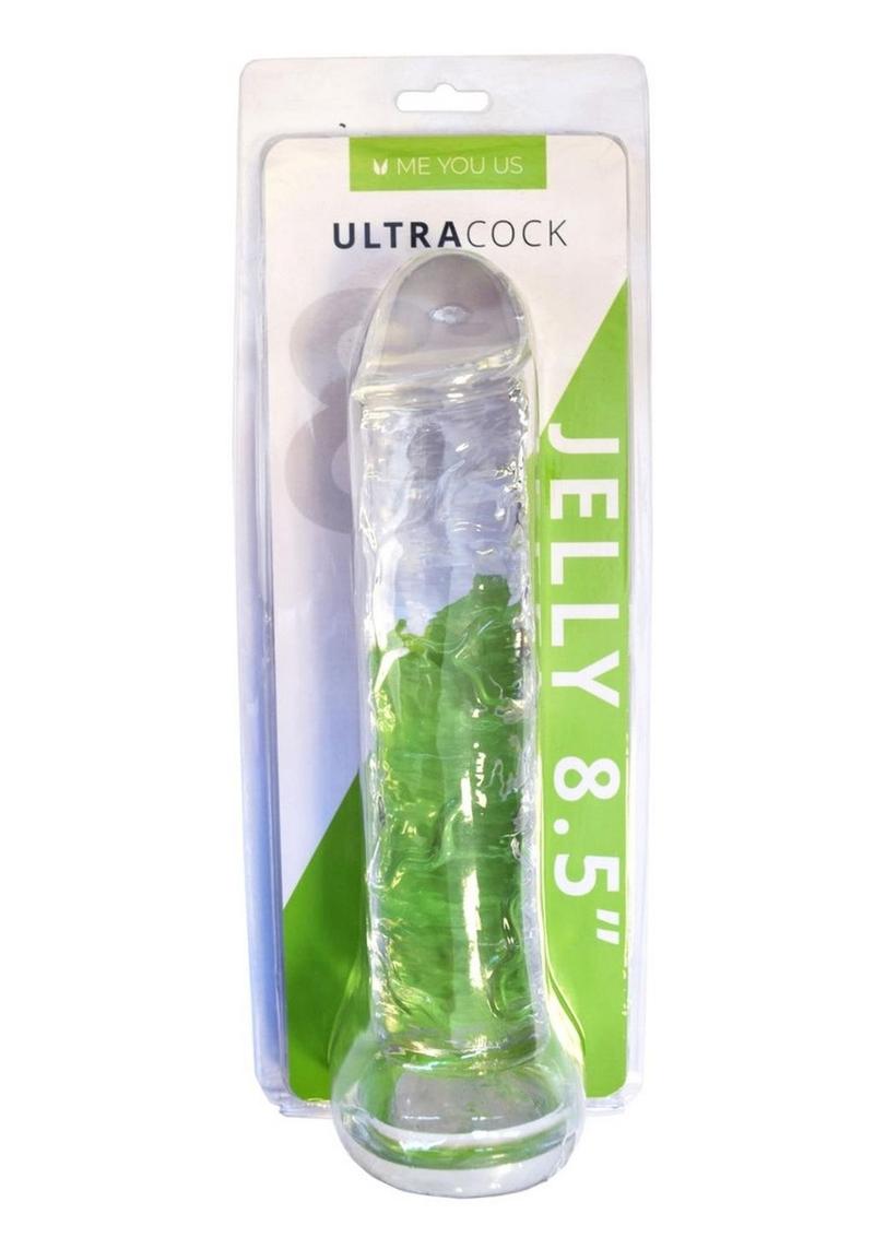 Load image into Gallery viewer, ME YOU US Ultracock Jelly Dong - Clear - 8.5in
