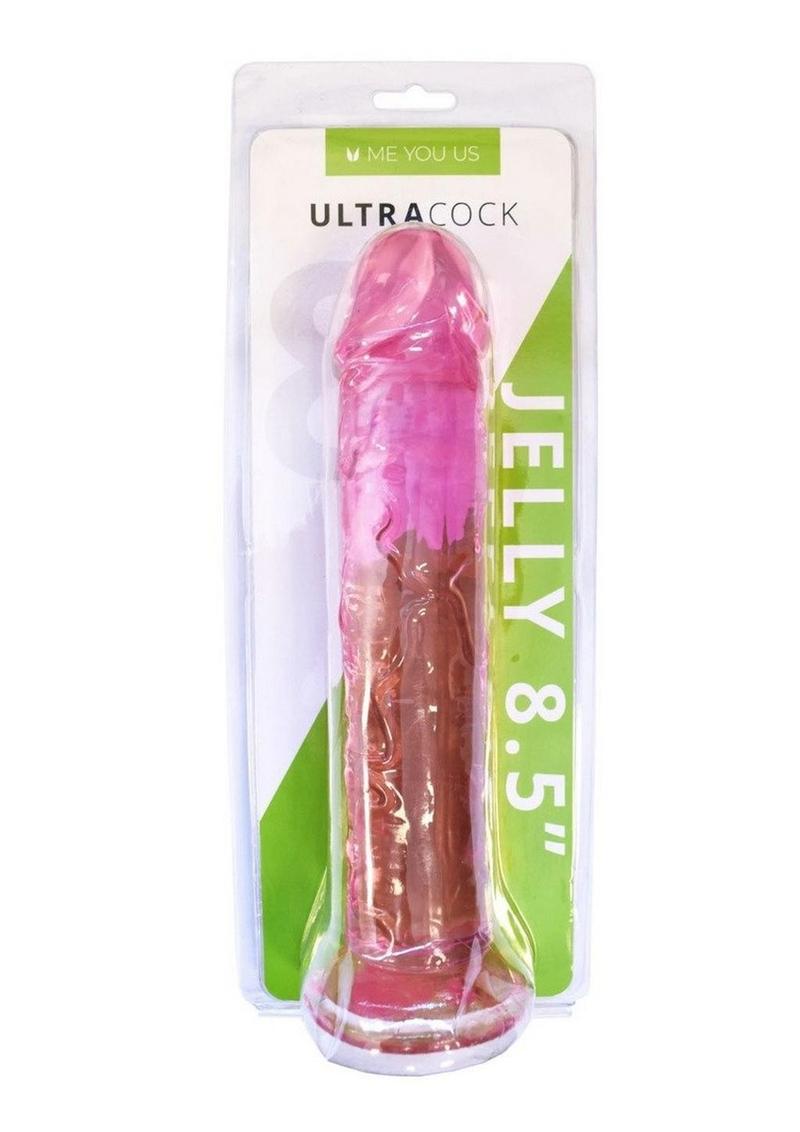 Load image into Gallery viewer, ME YOU US Ultracock Jelly Dong - Pink - 8.5in
