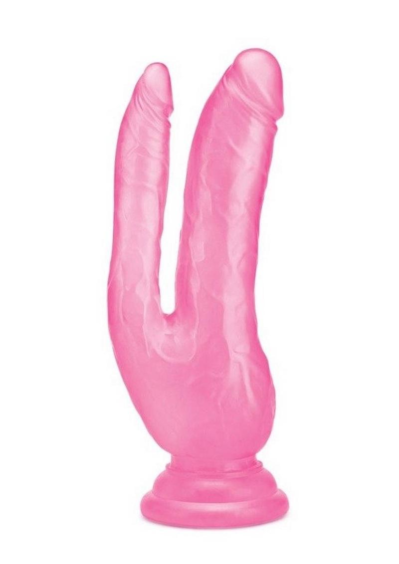 Load image into Gallery viewer, ME YOU US Ultracock Jelly Double Penetrator - Pink - 8in
