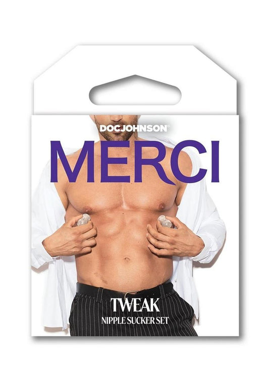 Merci Tweak Nipple Sucker - Clear - Set