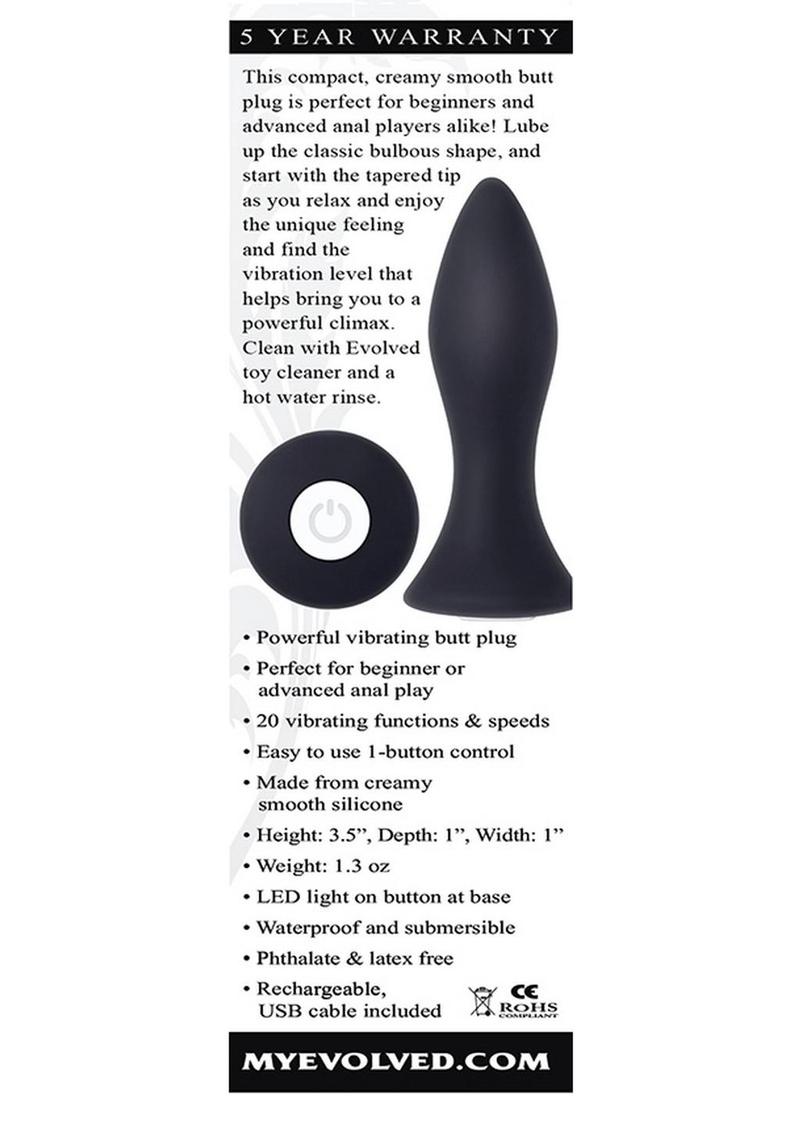 Load image into Gallery viewer, Mighty Mini Rechargeable Silicone Anal Plug with 20 Functions and Speeds
