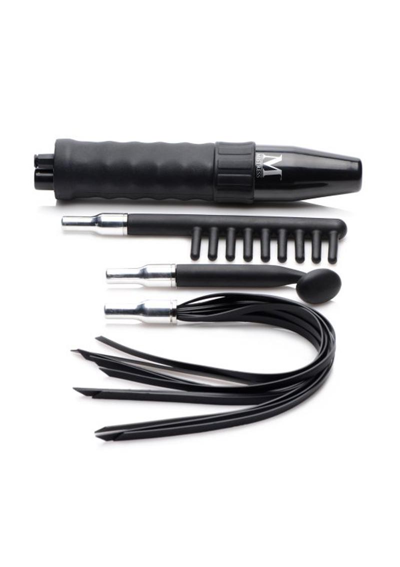 Load image into Gallery viewer, Mistress By Isabella Sinclaire Premium Silicone Deluxe E-Stim Wand Kit
