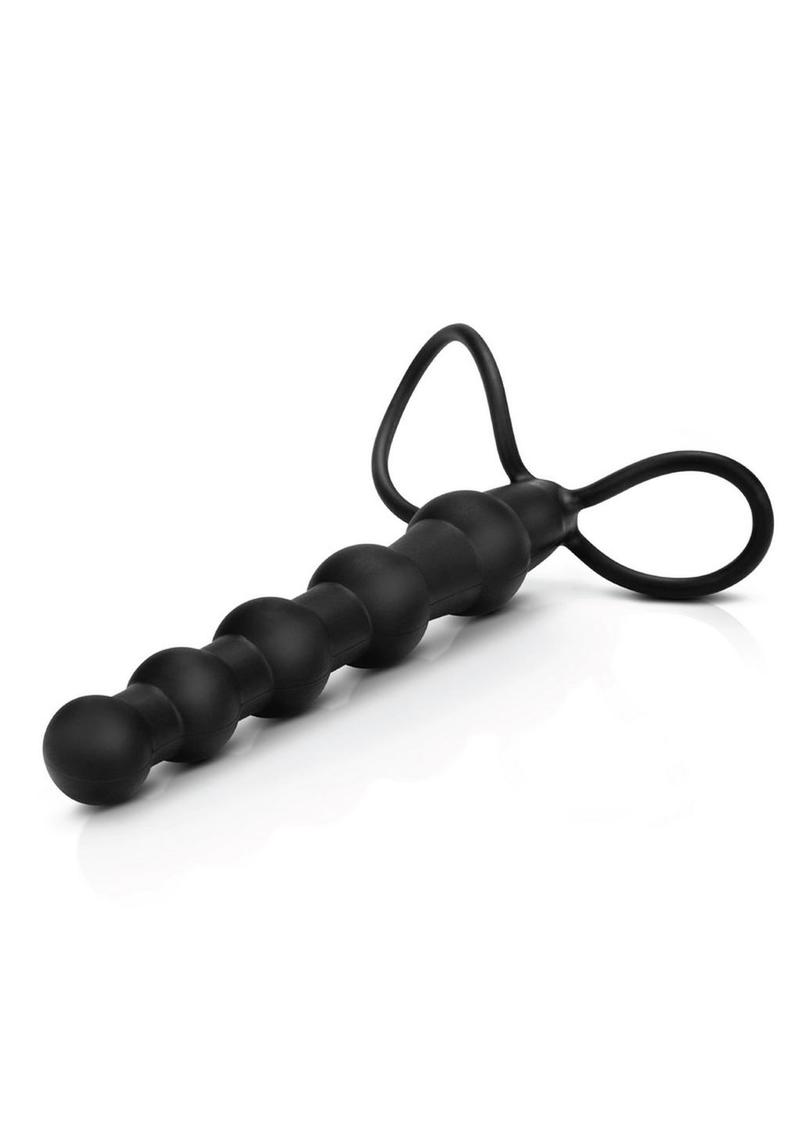 Load image into Gallery viewer, Mojo Bumpy Silicone Beaded Cock Ring with Probe
