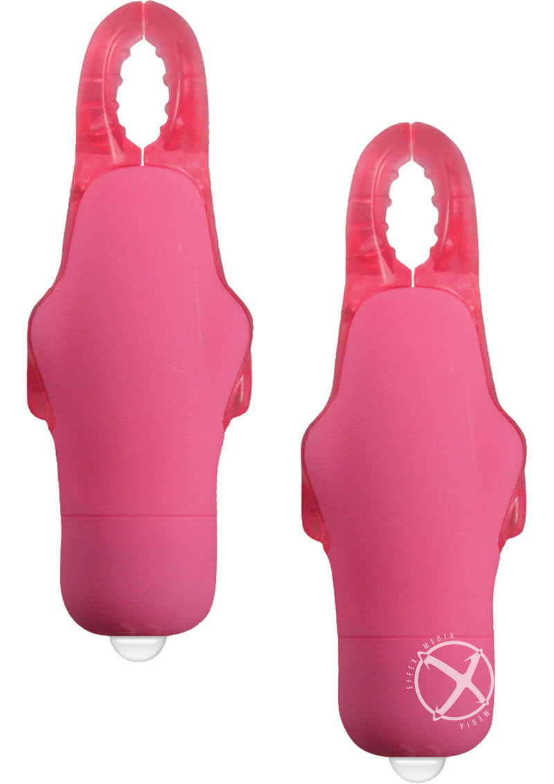 Load image into Gallery viewer, My First Nipple Clamps Vibrating - Pink
