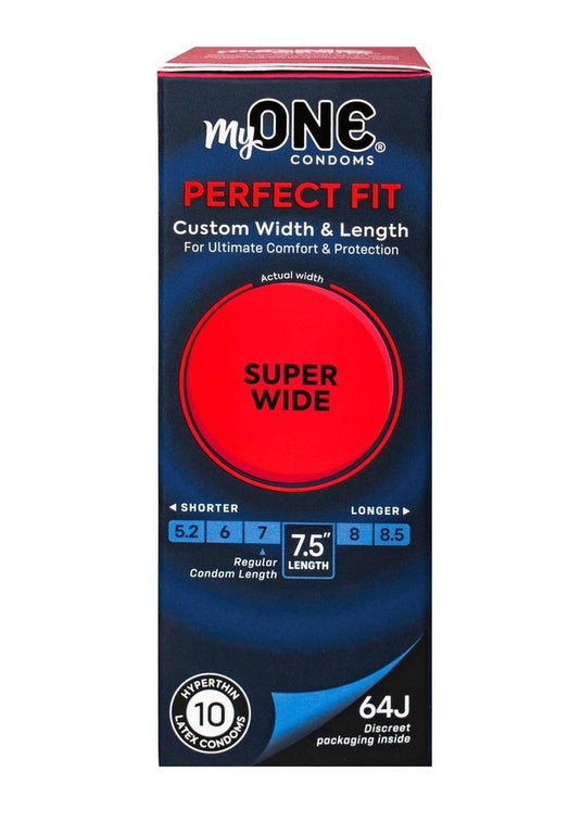 My One Super Wide Condoms - 10 Pack