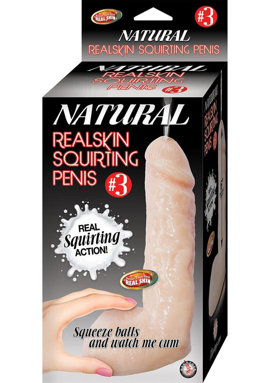 Natural Realskin Squirting Penis 