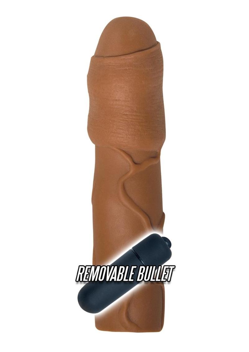Load image into Gallery viewer, Natural Realskin Uncircumcised Xtender Vibrating Sleeve
