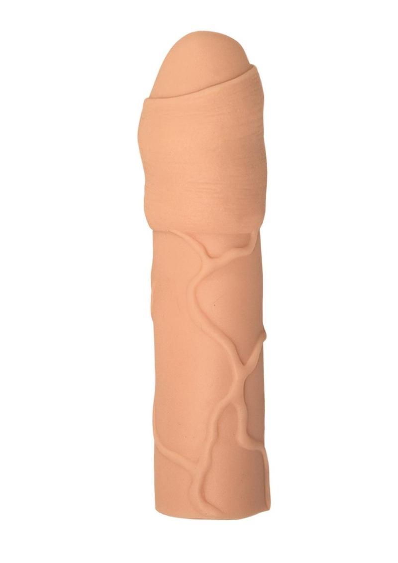 Load image into Gallery viewer, Natural Realskin Uncircumcised Xtender Vibrating Sleeve
