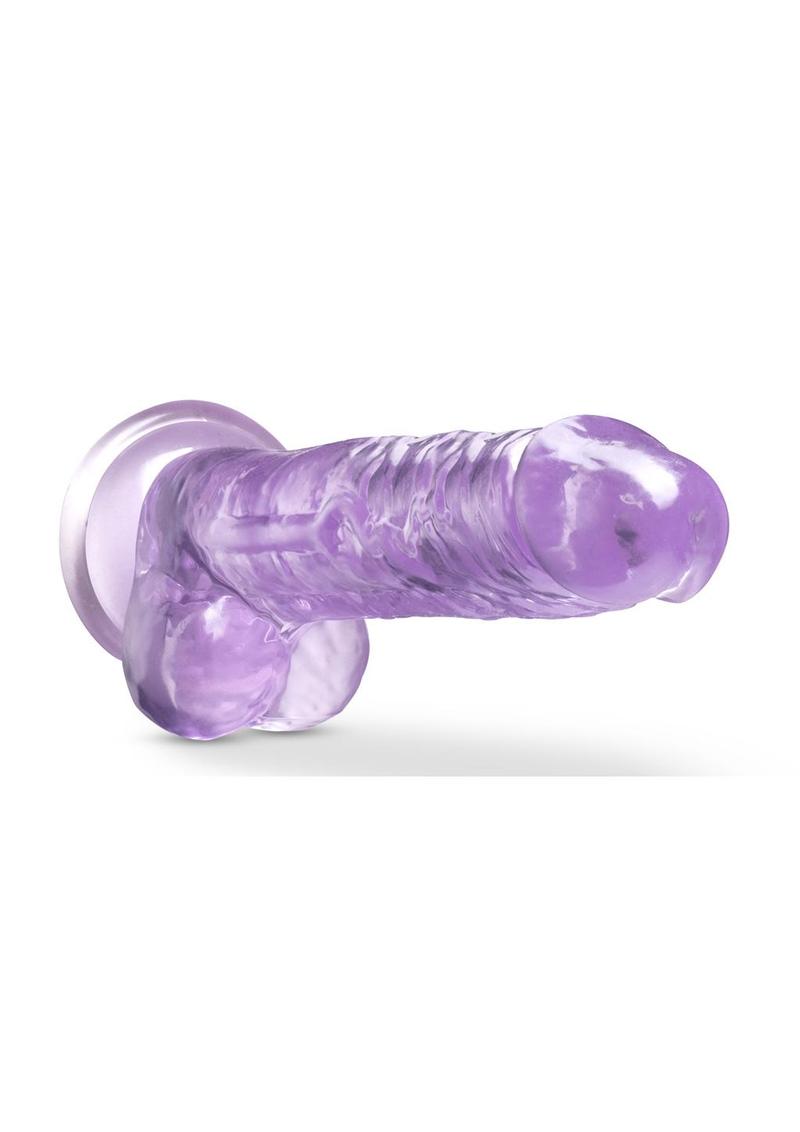 Load image into Gallery viewer, Naturally Yours Crystalline Dildo 7in - Amethyst
