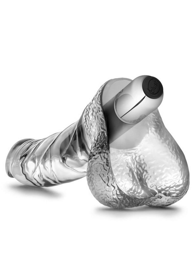 Load image into Gallery viewer, Naturally Yours Vibrating Ding Dong Dildo
