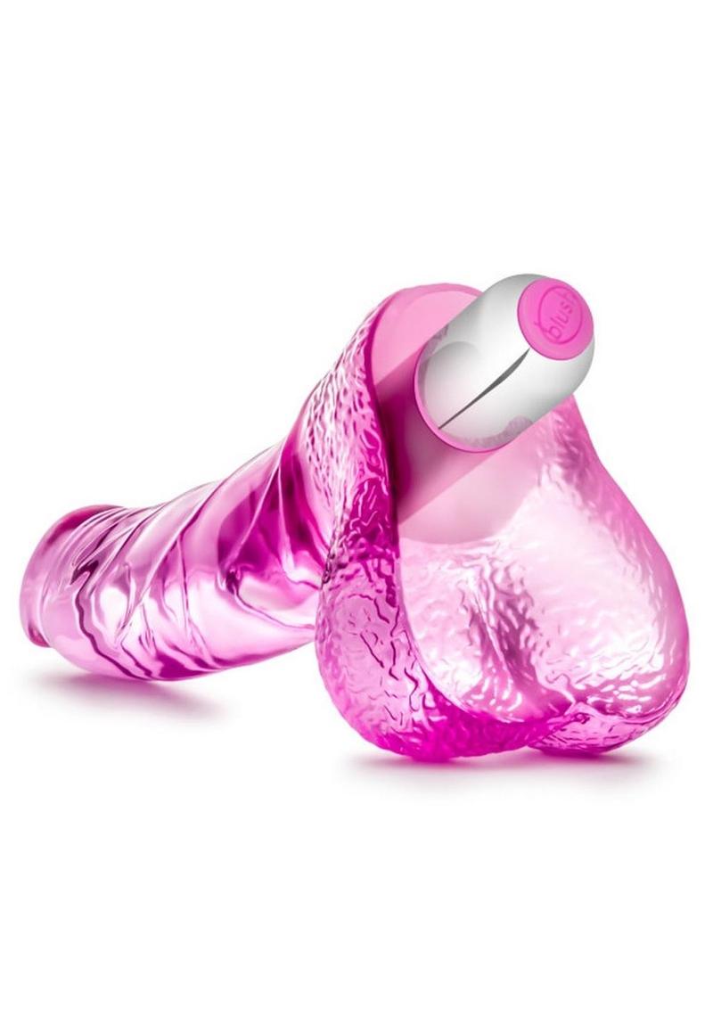 Load image into Gallery viewer, Naturally Yours Vibrating Ding Dong Dildo
