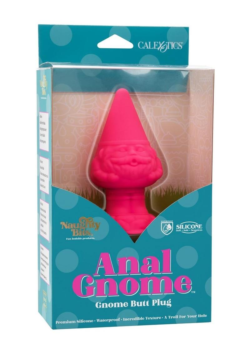 Load image into Gallery viewer, Naughty Bits Anal Gnome Gnome Silicone Butt Plug - Pink
