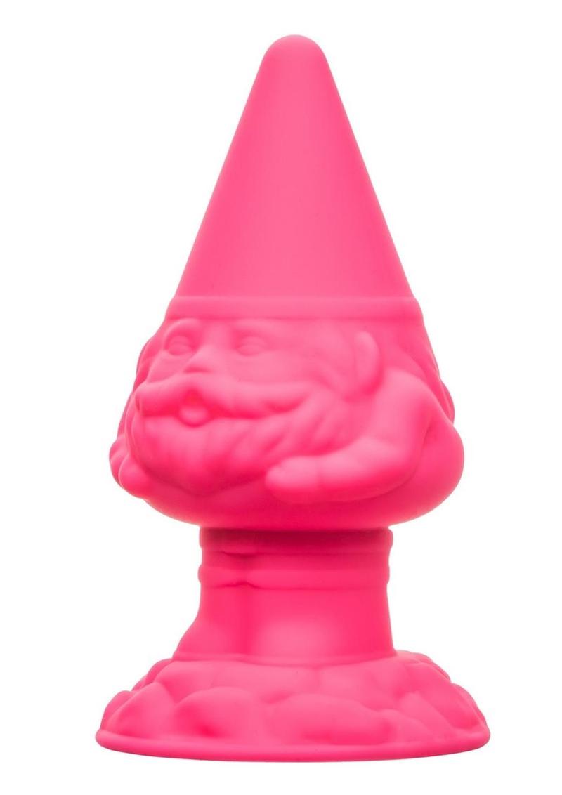 Load image into Gallery viewer, Naughty Bits Anal Gnome Gnome Silicone Butt Plug - Pink
