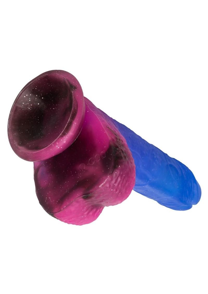 Load image into Gallery viewer, Naughty Bits Ombre Hombre Rechargeable Silicone Vibrating Dildo
