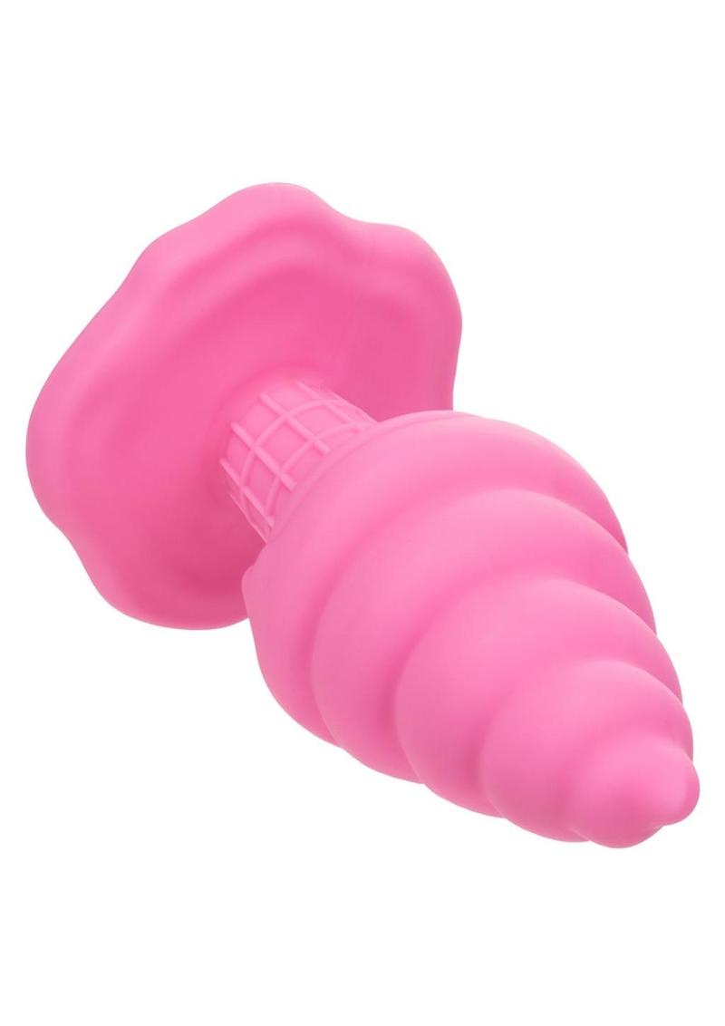 Load image into Gallery viewer, Naughty Bits Yum Bum Ice Cream Cone Silicone Butt Plug
