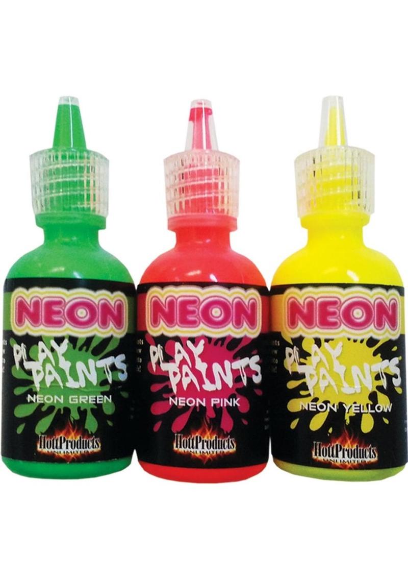 Load image into Gallery viewer, Neon Play Paints - Assorted Colors/Glow In The Dark - 3 Each Per Pack
