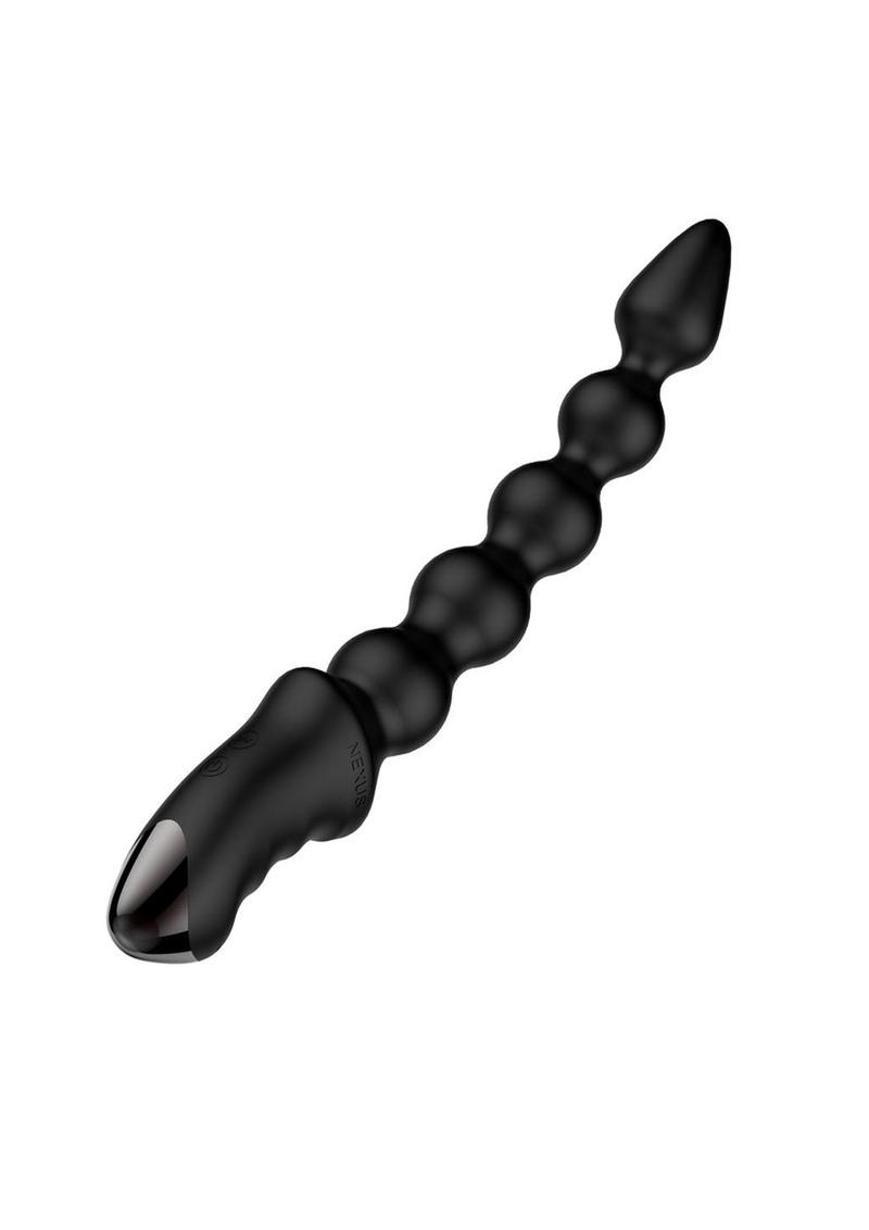 Load image into Gallery viewer, Bendz Rechargeable Silicone Bendable Vibrating Probe - Black
