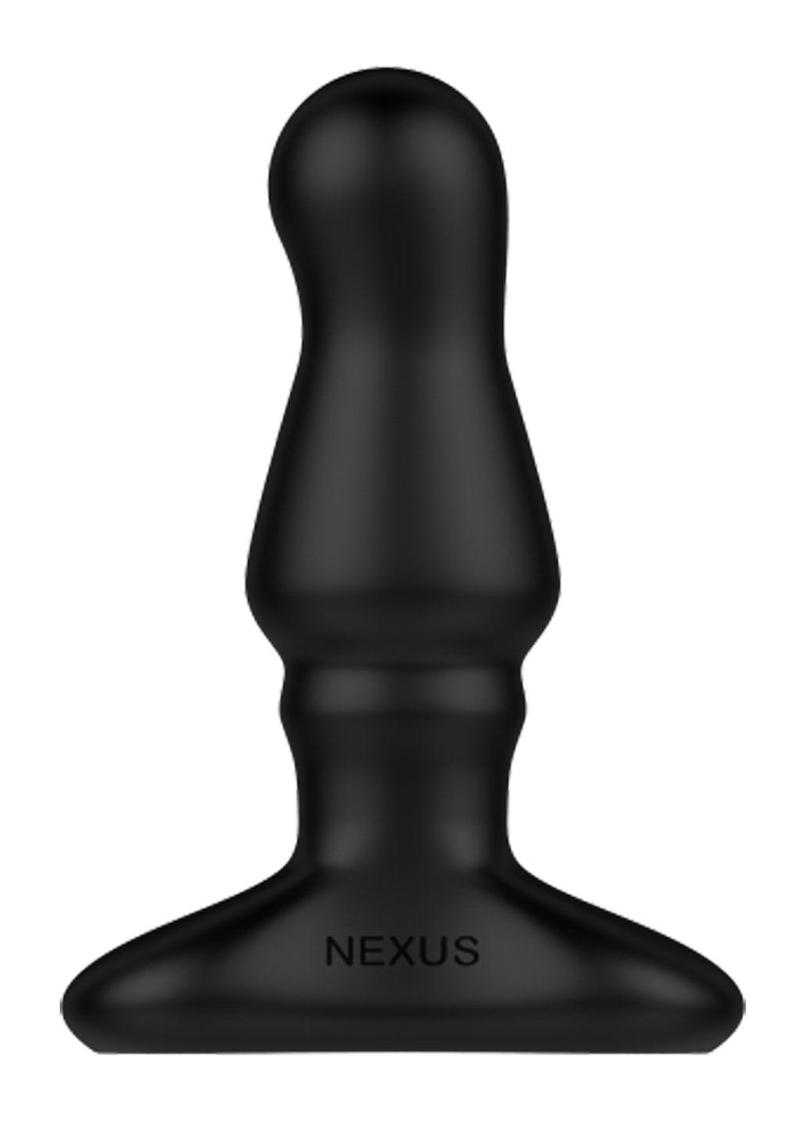 Load image into Gallery viewer, Nexus Bolster Rechargeable Silicone Vibrating Prostate Plug - Black
