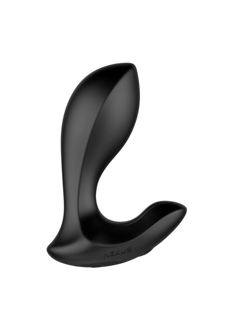 Load image into Gallery viewer, Nexus Duo Rechargeable Silicone Remote Control Butt Plug - Black - Medium
