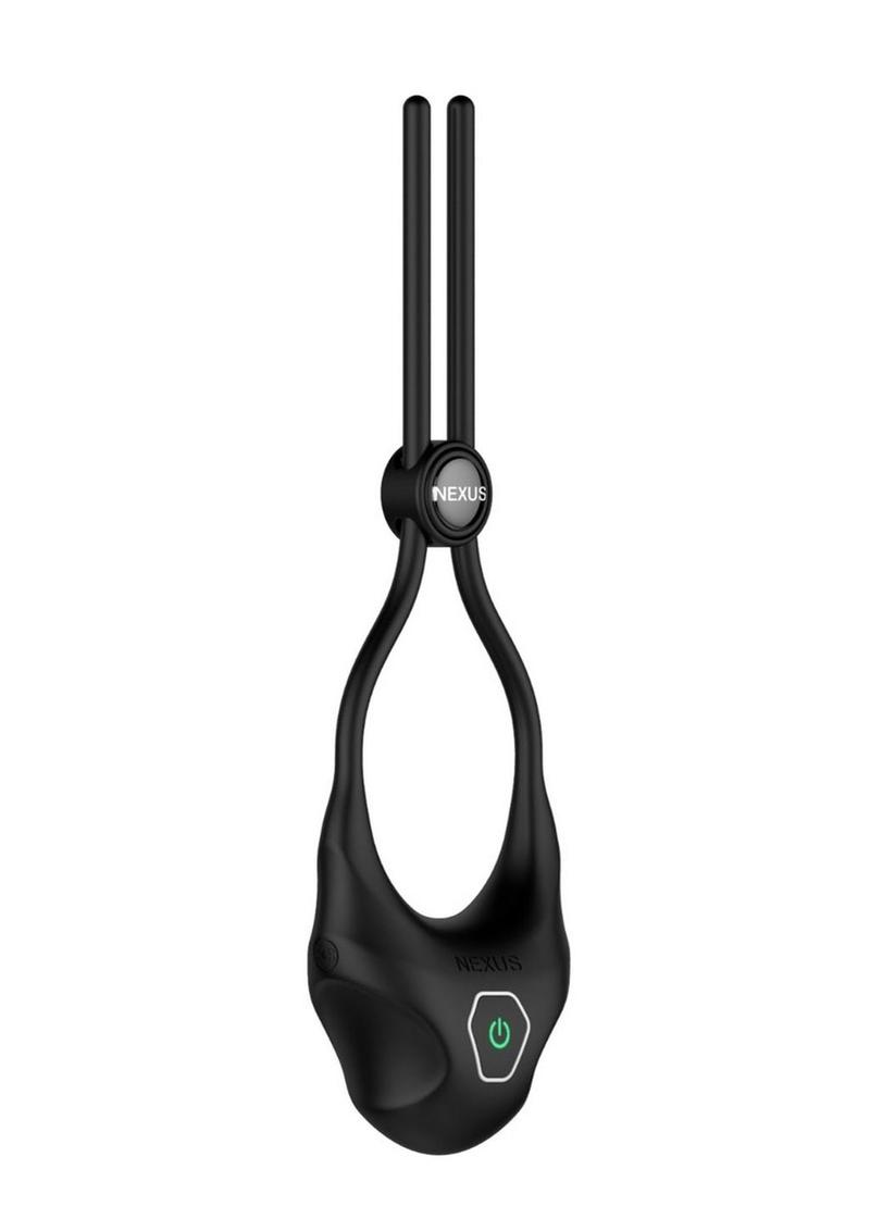 Load image into Gallery viewer, Nexus Forge Vibrating Adjustable Lasso Silicone Cock Ring
