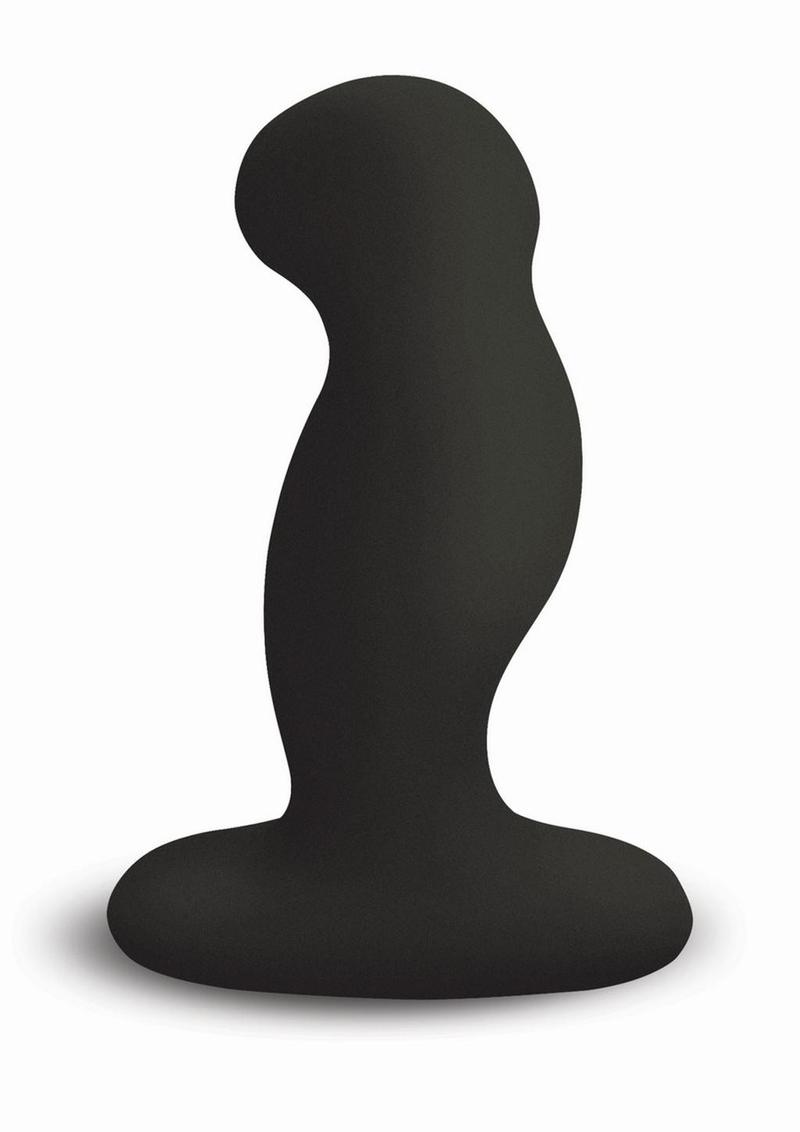 Load image into Gallery viewer, Nexus G-Play+SM Rechargeable Silicone Vibrator - Black - Small
