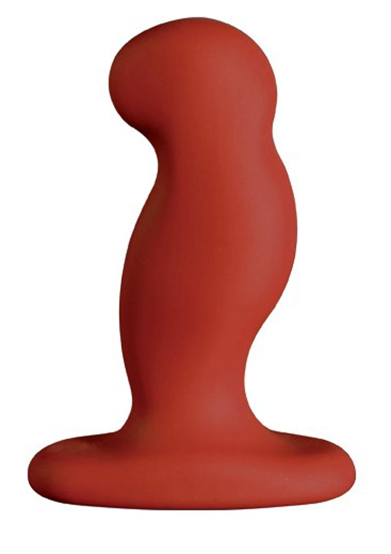 Load image into Gallery viewer, Nexus G-Play+SM Rechargeable Silicone Vibrator - Red - Small
