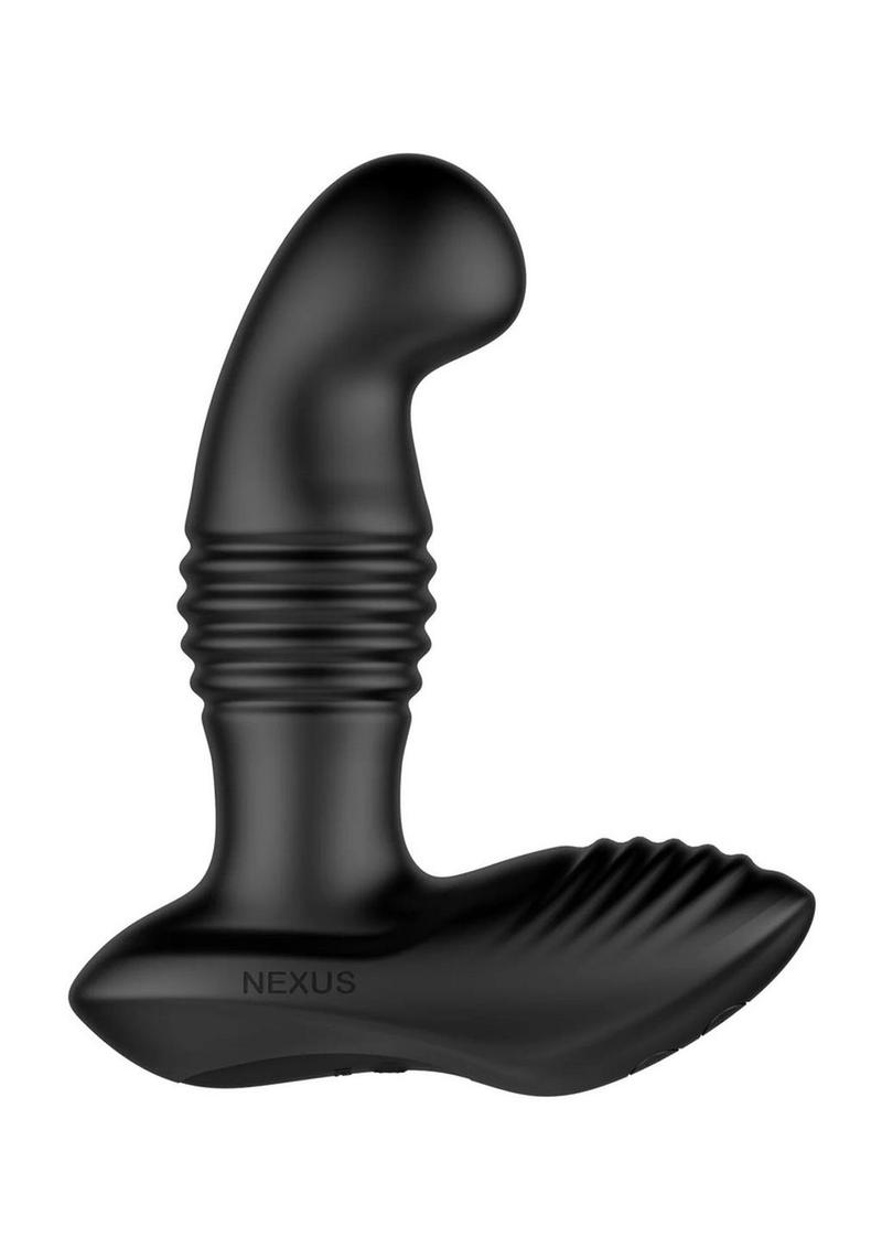 Load image into Gallery viewer, Nexus Thrust Prostate Edition Rechargeable Silicone Anal Thrusting Probe with Remote Control - Black
