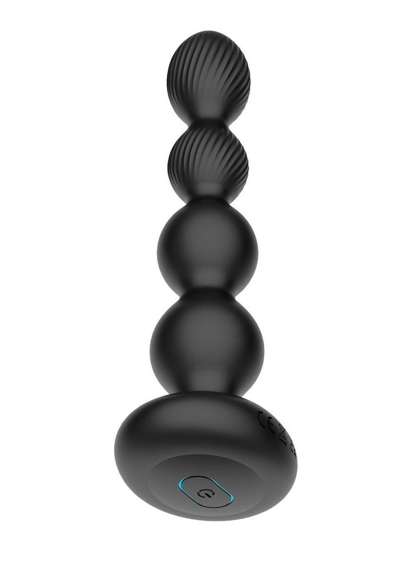 Load image into Gallery viewer, Nexus Tornado Rechargeable Silicone Rotating Beaded Probe with Remote
