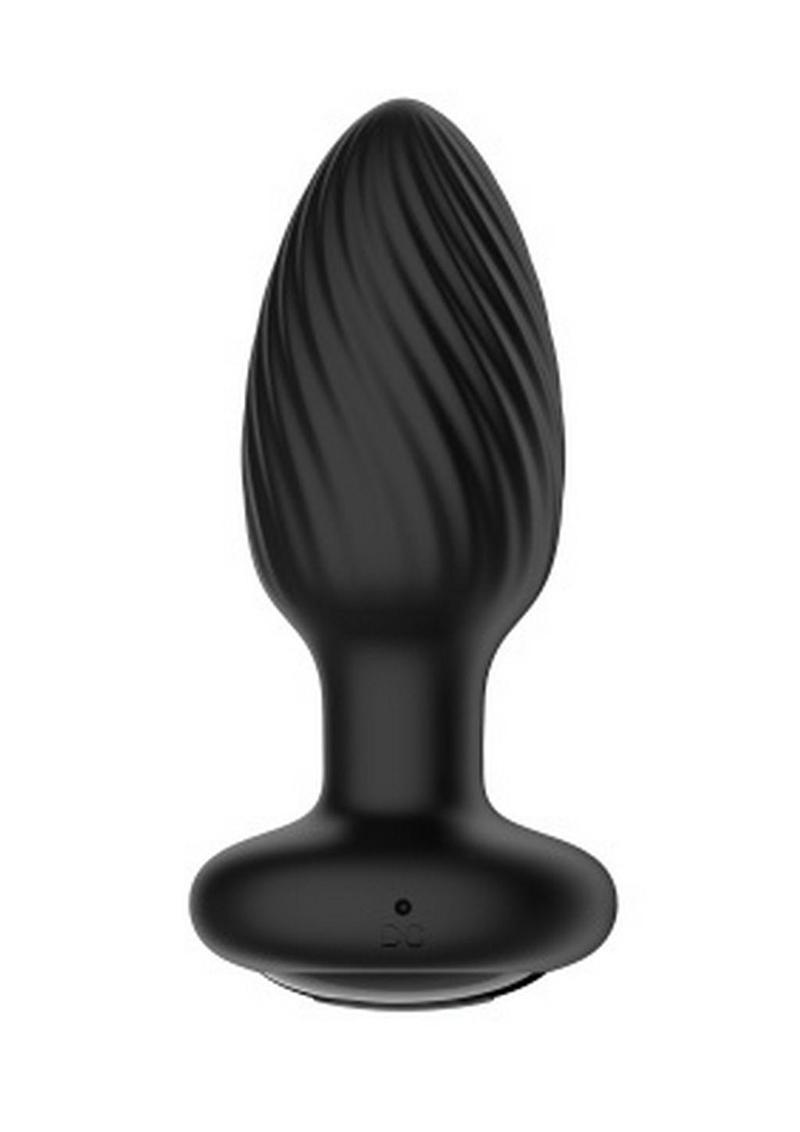 Load image into Gallery viewer, Nexus Tornado Rechargeable Silicone Rotating Butt Plug with Remote Control
