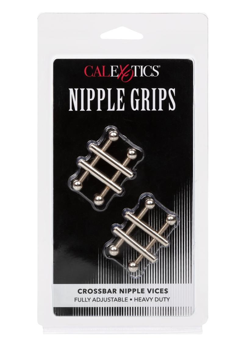 Load image into Gallery viewer, Nipple Grips Crossbar Nipple Vices - Silver
